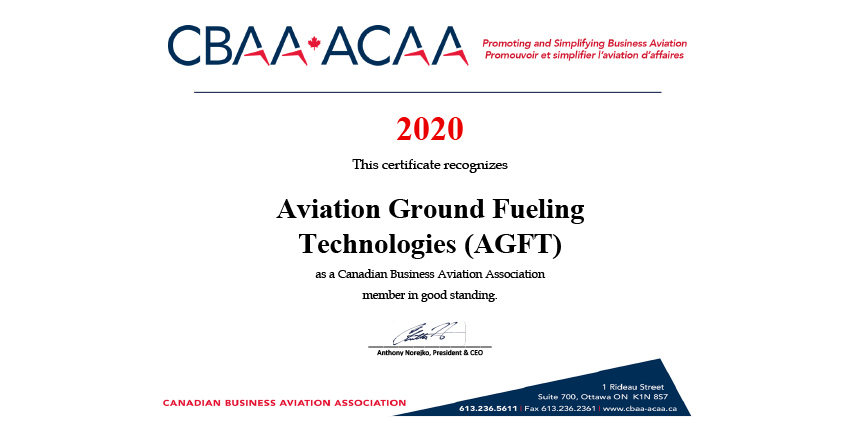 AGFT is now a member of the CBAA